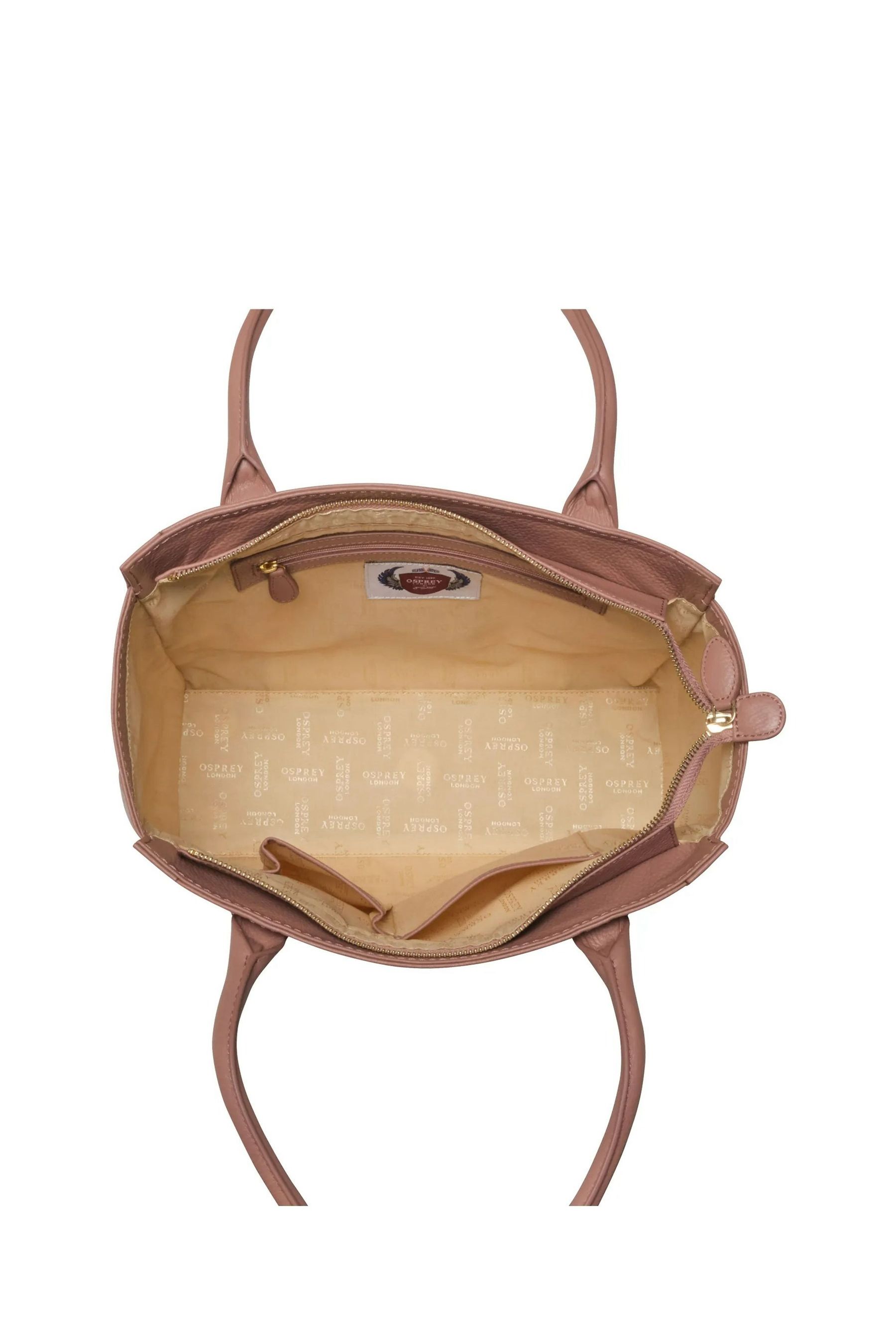 Buy OSPREY LONDON The Piccadilly Leather Tote Bag from the Next UK