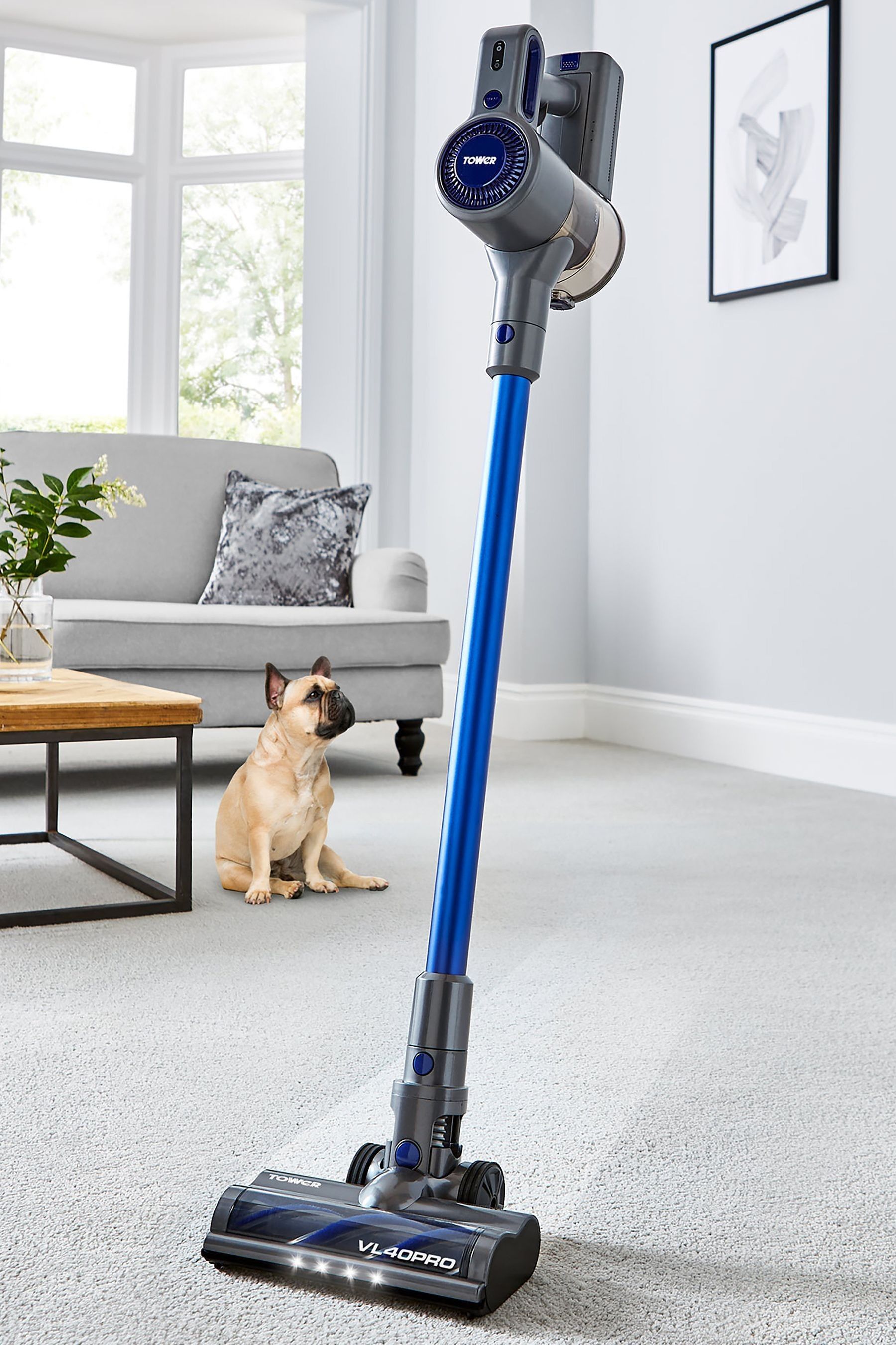 Buy Tower Blue VL30 Plus 22.2V Cordless 3 in 1 Vacuum Cleaner from the