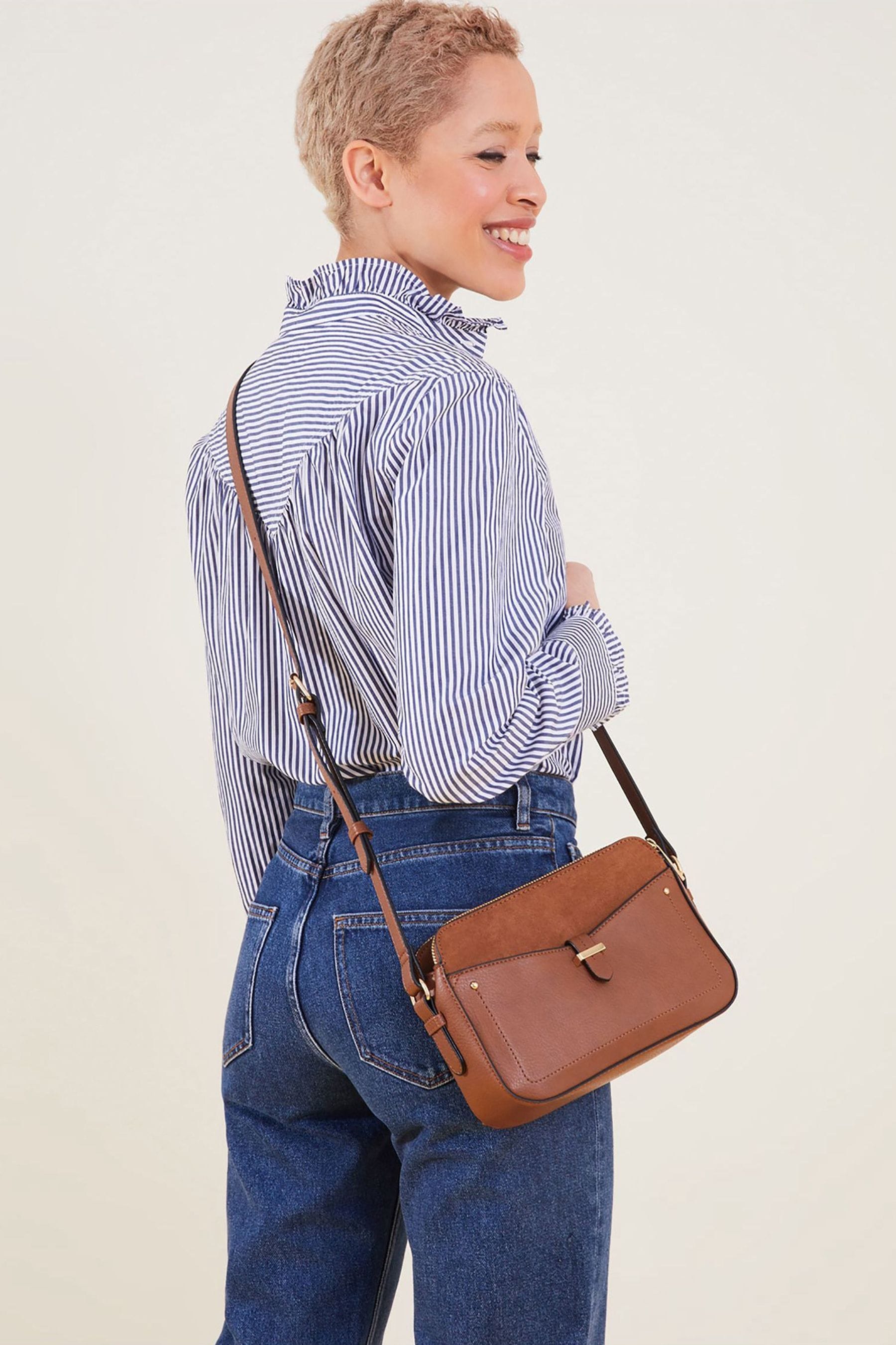Buy Accessorize Natural Shelby Cross-Body Bag from the Next UK online shop