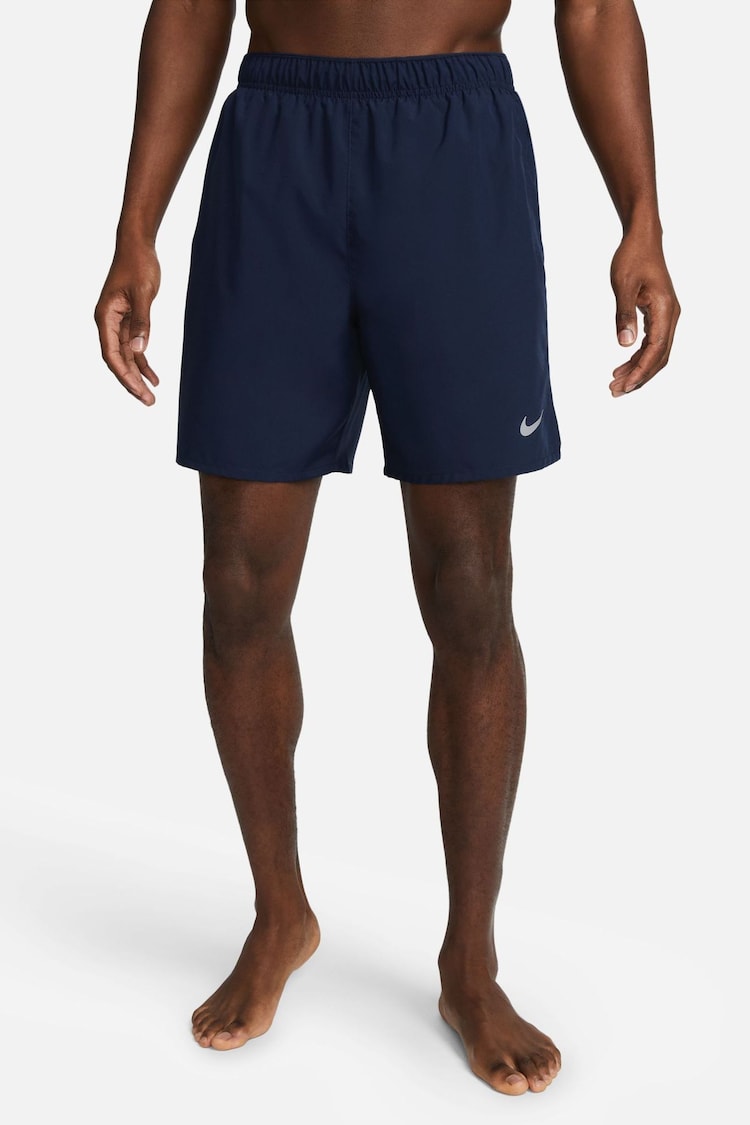 Nike Obsidian 7 Inch Challenger Dri-FIT 7 inch Briefs Lined Running Shorts - Image 1 of 1