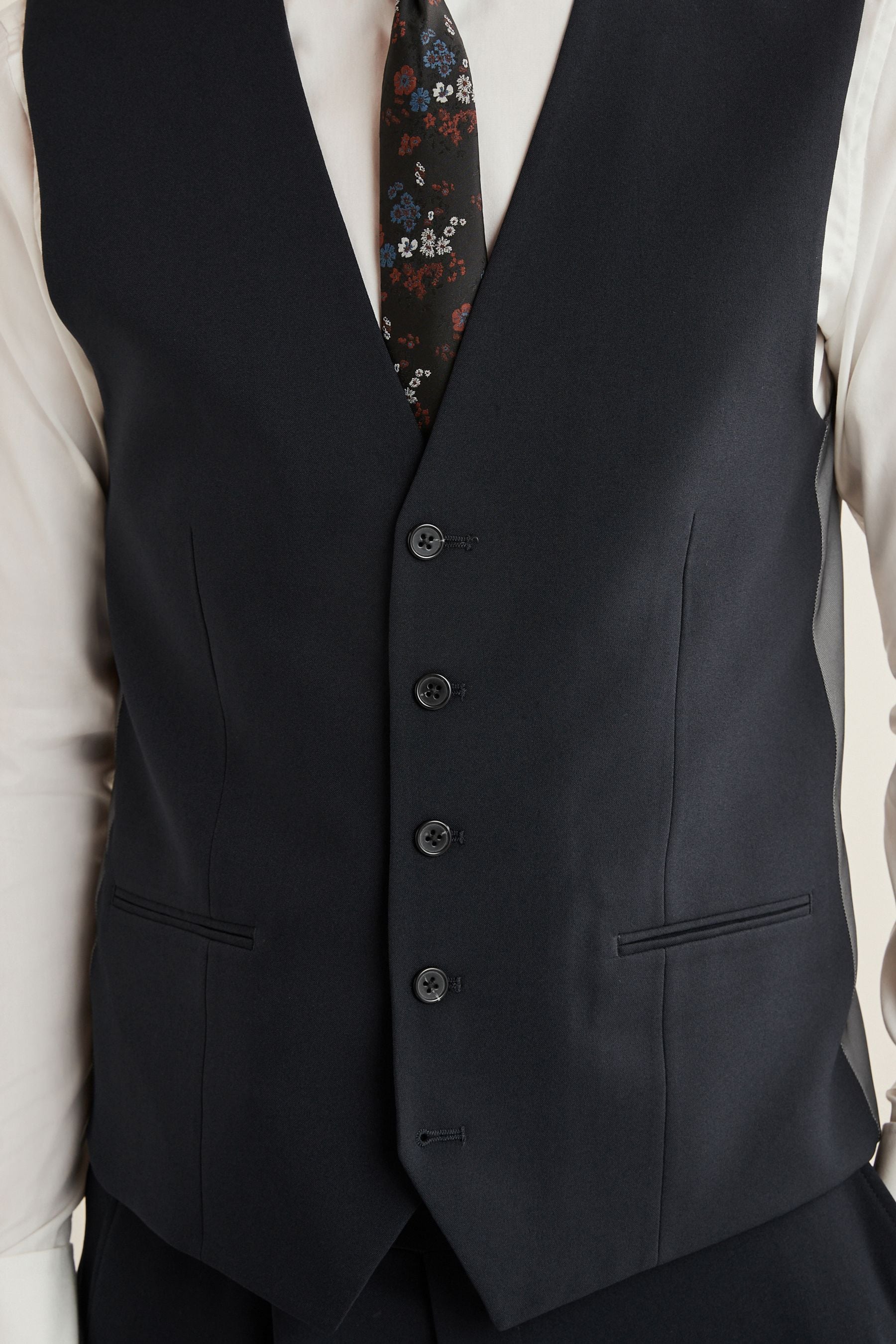 Buy Black Essential Suit Waistcoat from the Next UK online shop