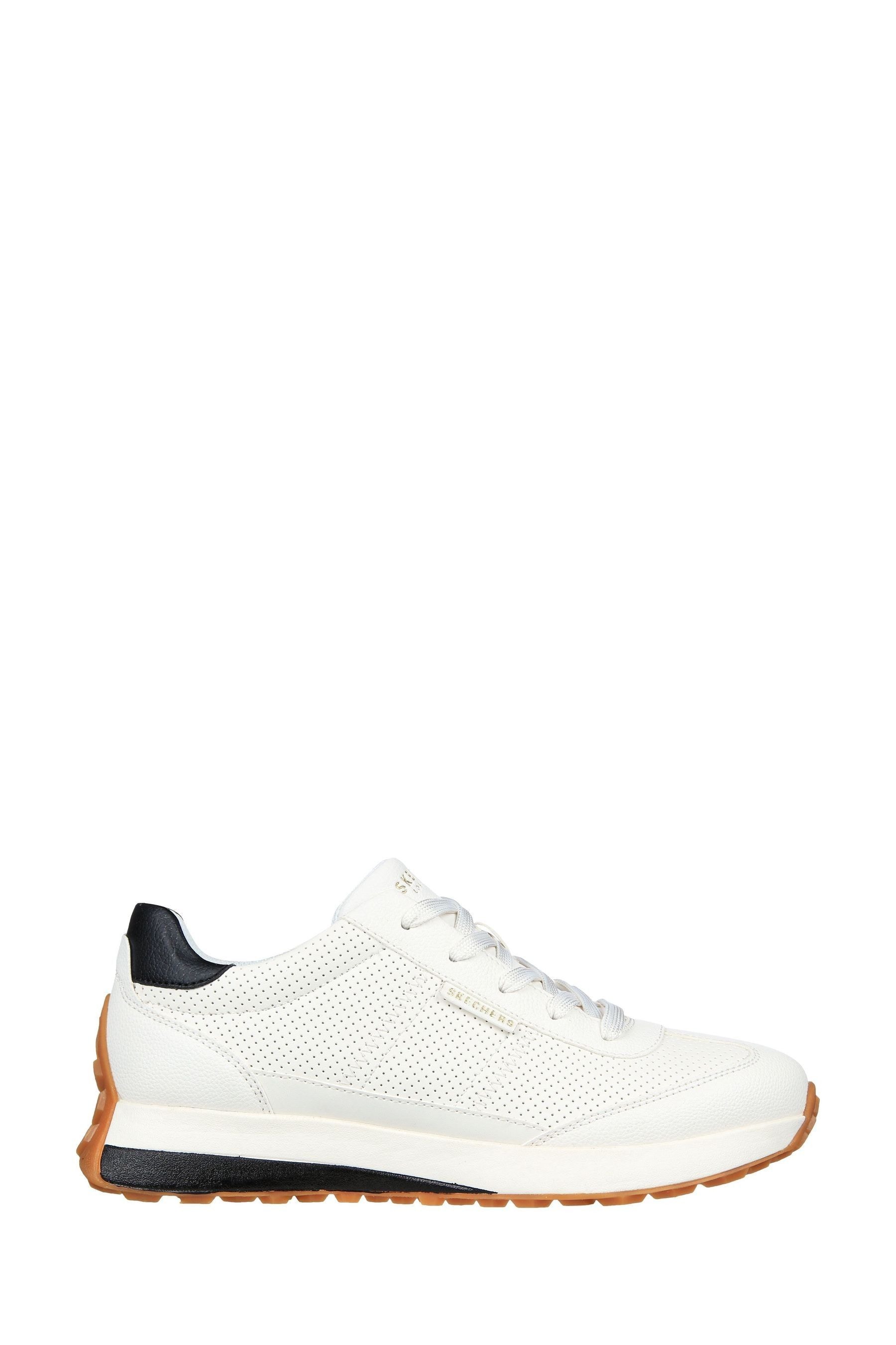 Buy Skechers White Gusto Wind-O Womens Trainers from the Next UK online ...