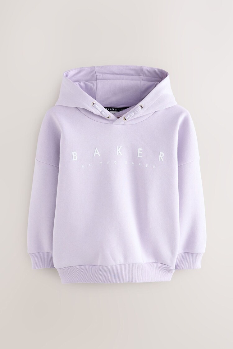 Baker by Ted Baker Oversized Back Print Hoodie - Image 1 of 1