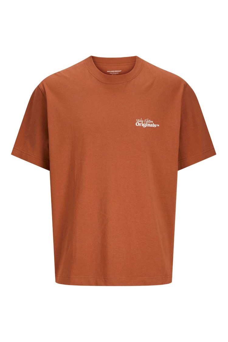 JACK & JONES 100% Cotton Artistic Back Print T-Shirt - Bild 1 von 1