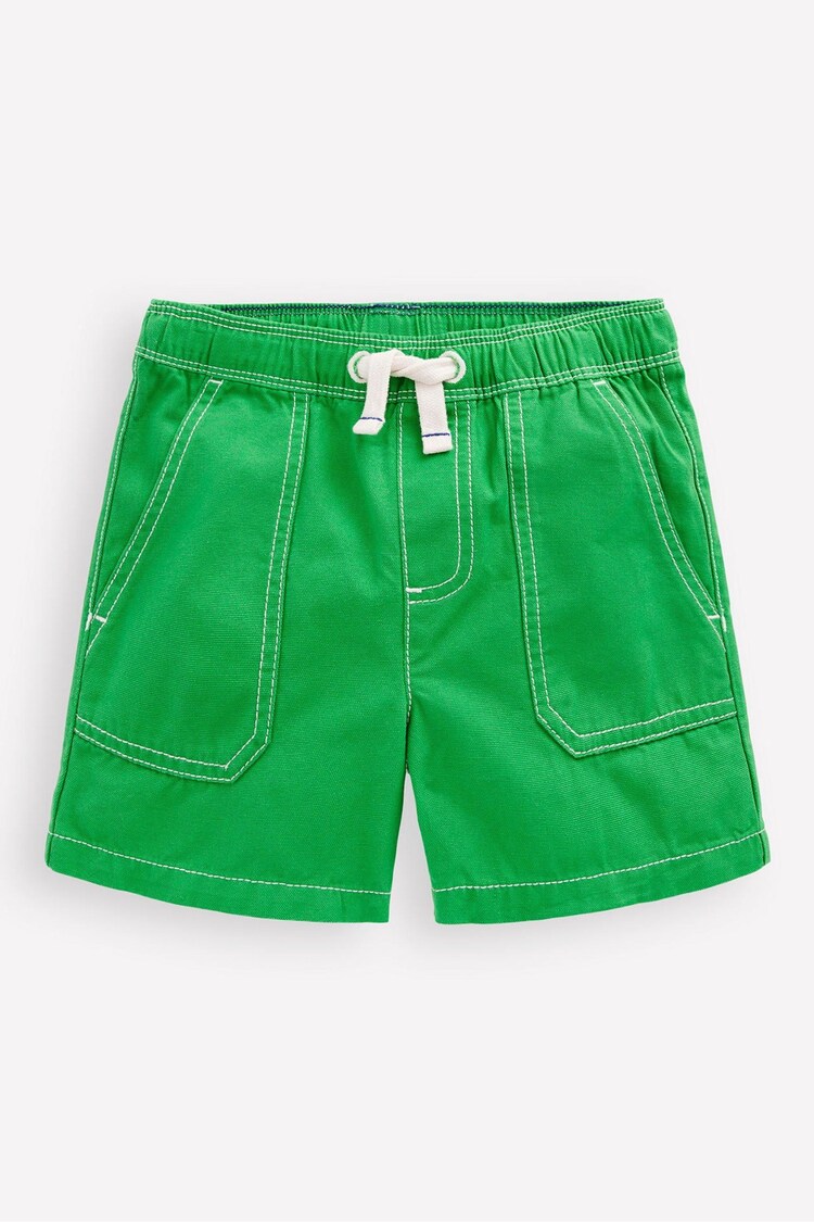 Boden Green Pull-On Shorts - Image 1 of 1
