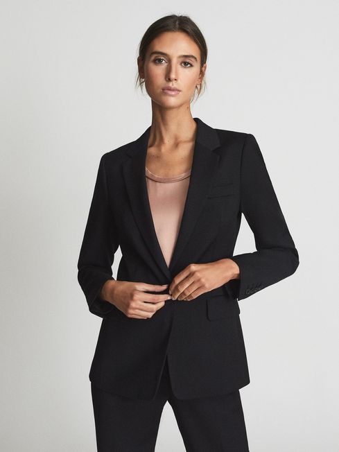 reiss black suit