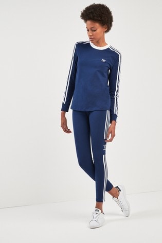 adidas originals 3 stripe long sleeve