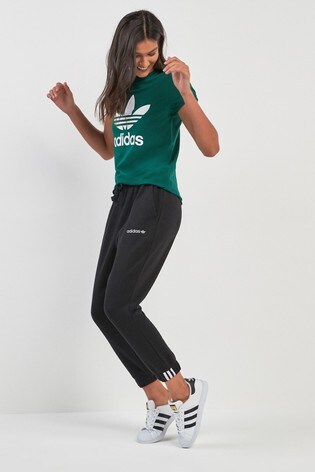 adidas originals coeeze sweat pant in black