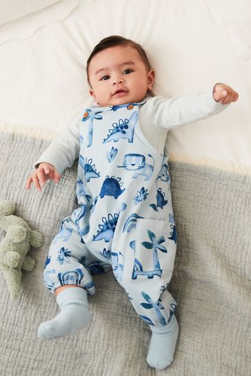 Buy Jersey Baby Dungarees And Bodysuit (0mths-2yrs) from Next Hong Kong