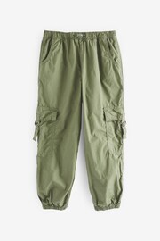 Khaki Green Jersey Lined Parachute Cargo Trousers (3-16yrs) - Image 1 of 7