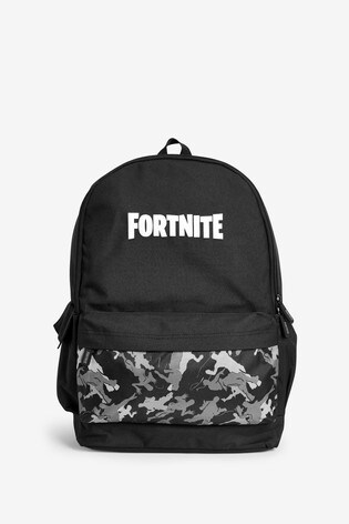 black fortnite backpack
