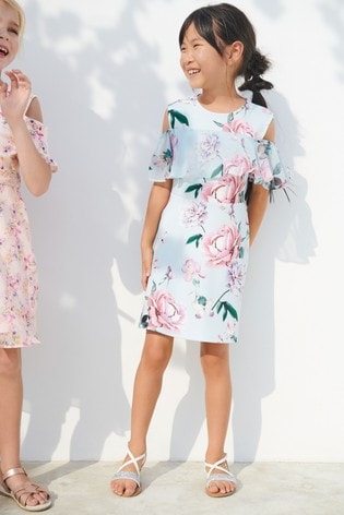 next pink floral dress