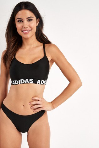 adidas logo swimsuit