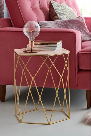 Buy Hexagon Side Table Bedside From The Next Uk Online Shop