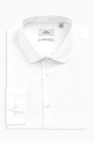 next skinny fit shirt