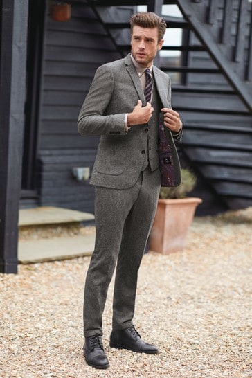 Buy Herringbone Suit: Jacket from the