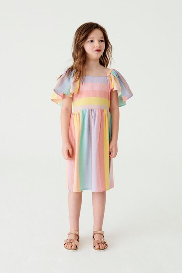 Next stripe dress clearance