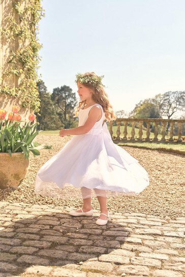 ecru bridesmaid dress