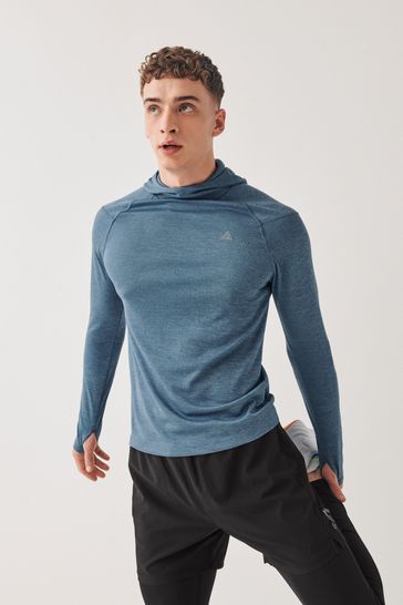 long gym hoodie