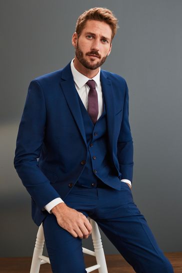 bright blue jacket