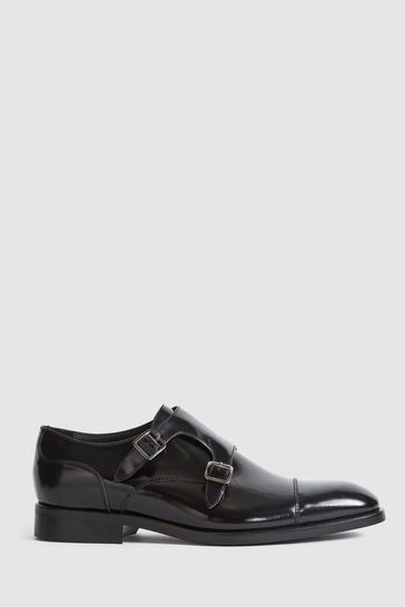prada monk strap shoes