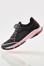 Black & Pink Next Active Sports V254W Running Trainers - Image 1 of 26