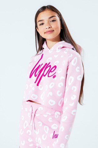 hype hoodie pink
