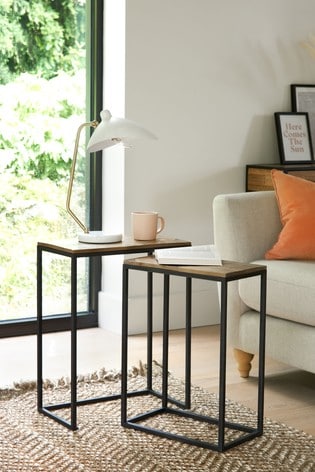 Buy Jefferson Nest Of 2 Tables From The Next Uk Online Shop Unfollow g plan nest of tables to stop getting updates on your ebay feed.