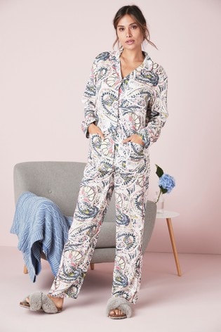 button through pyjamas