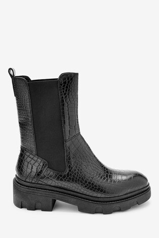 Super Chunk Croc Effect Boots from the 
