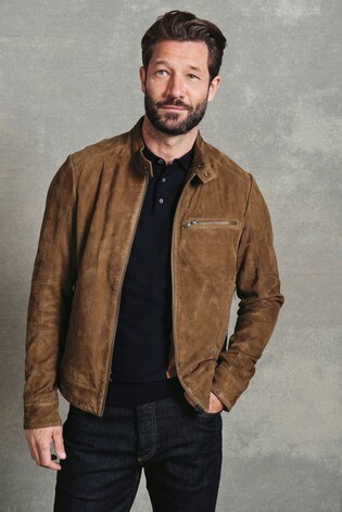 next suede jacket