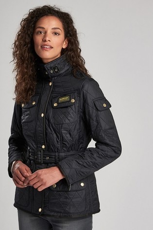 barbour international quilted jacket