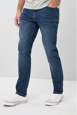 blue slim fit jeans