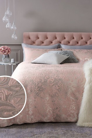 Buy Jacquard Marble Duvet Cover And Pillowcase Set From The Next Uk Online Shop