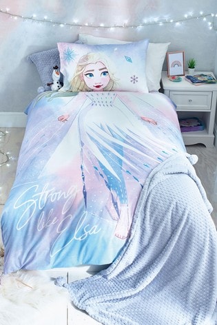 Frozen Dress Up Reversible Duvet Cover, Disney Frozen Queen Size Bedding