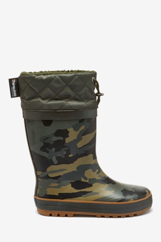 Thinsulate kids wellies cheap