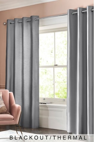 Faux Silk Curtains From The Next Uk, How To Iron Faux Silk Curtains