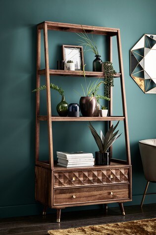 Buy Lloyd Storage Ladder Shelf From The Next Uk Online Shop They won't overwhelm a small room & lean elegantly against a wall. lloyd storage ladder shelf