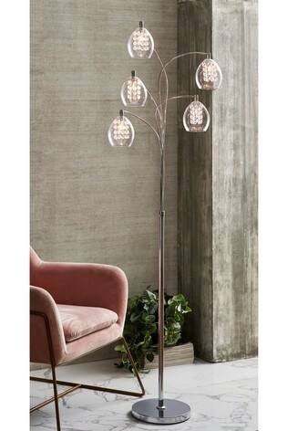 Bella 5 Light Floor Lamp From The Next Uk Bella 5 Light Floor Lamp From The, 5 Arm Floor Lamp Replacement Shades