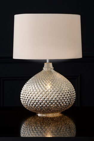 Glamour Table Lamp From The Next Uk, Two Bulb Table Lamp