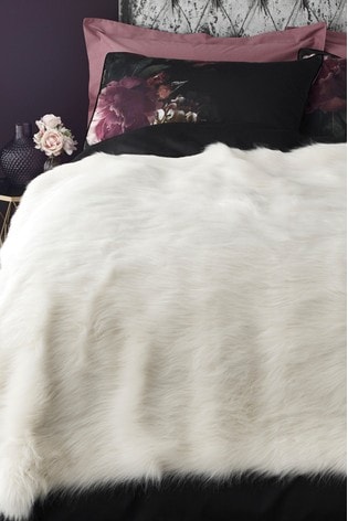 Long Faux Fur Throw From The Next Uk - Extra Large Cream Throw For Sofa Long Faux Fur Throw From The Next Uk - Extra Large Cream Throw For Sofa