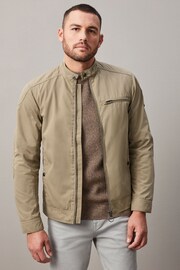 Neutral Shower Resistant Racer Jacket - Image 1 of 13