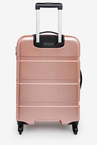 it rose gold suitcase medium