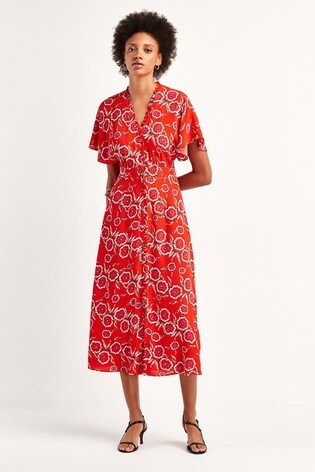 whistles floral dress