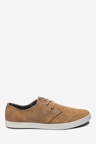 casual suede derby shoes