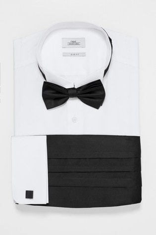 bow tie and cummerbund set