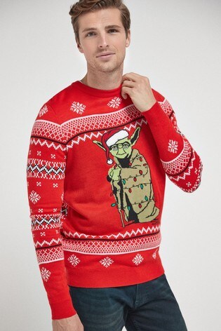 next mens xmas jumpers