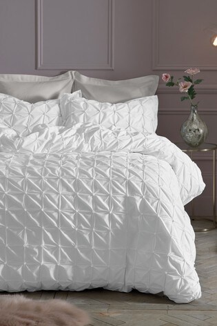 Buy All Over Pleated Duvet Cover And Pillowcase Set From Next Hong