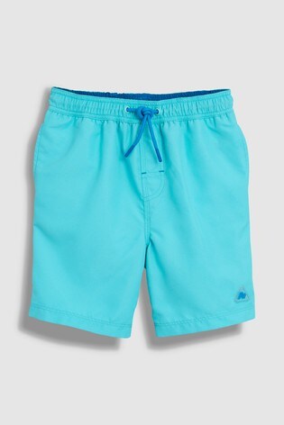 turquoise swim shorts