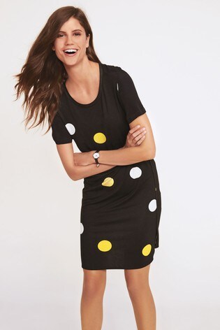 next black spot dress